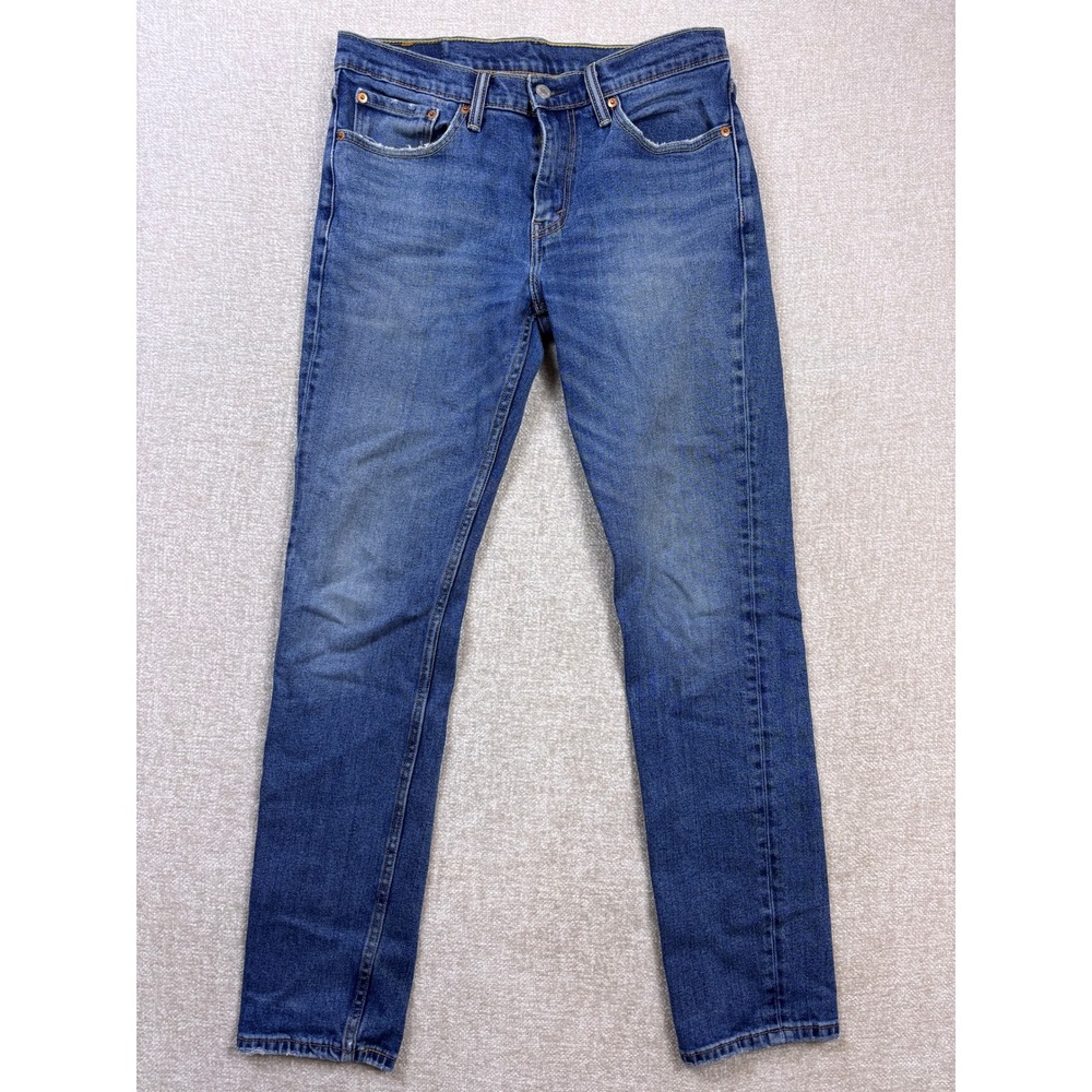 Levis 511 Slim Fit Jeans Mens 32x32 Medium Wash Blue Denim Pants 04511-1907
